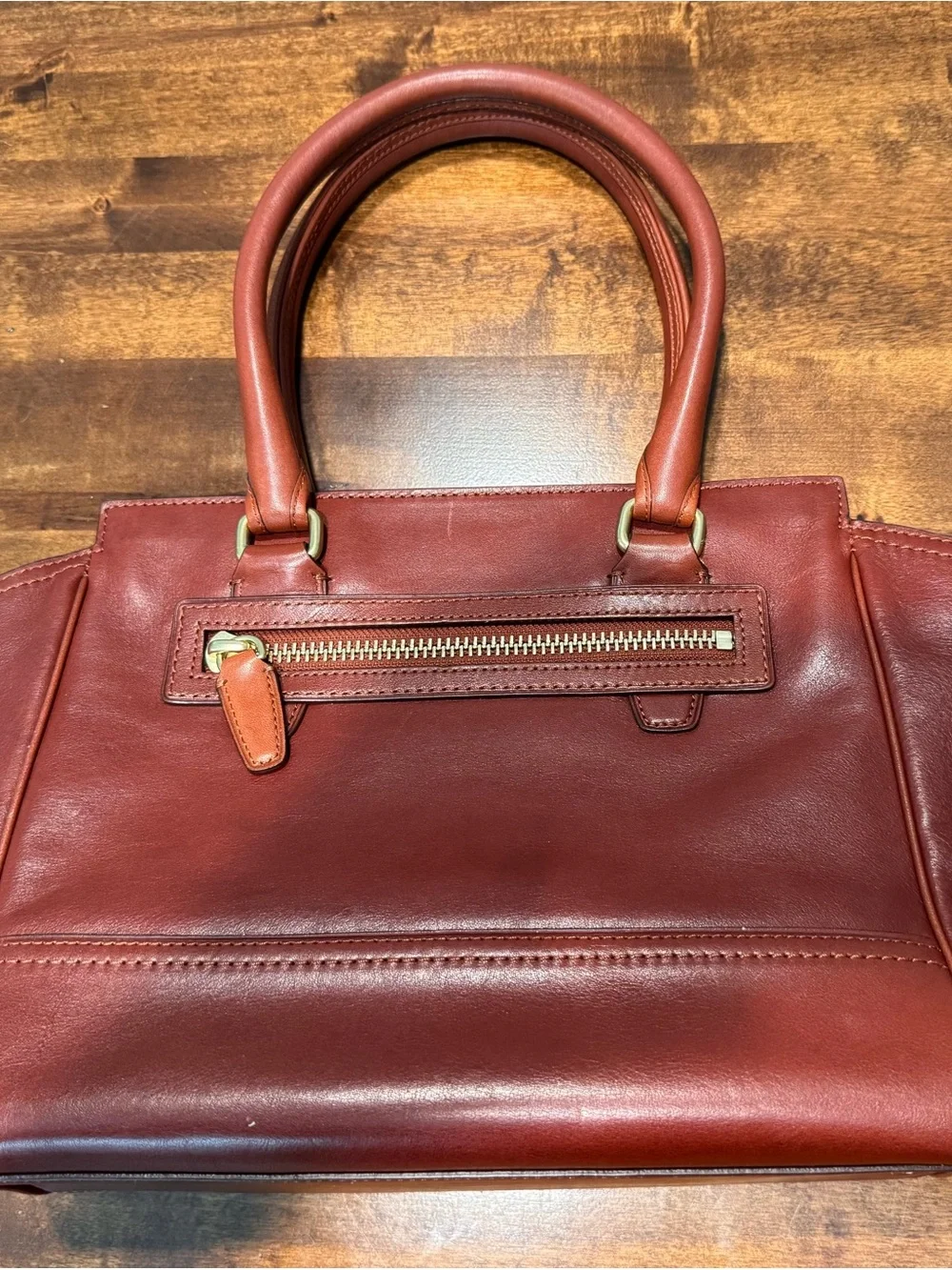 Vintage COACH Brown Leather Shoulder Bag - COACH New York